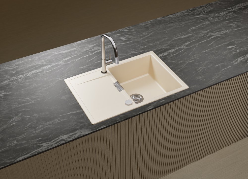 SCHOCK_Mono D-100 in Magnolia und Talinos in Edelstahl massiv