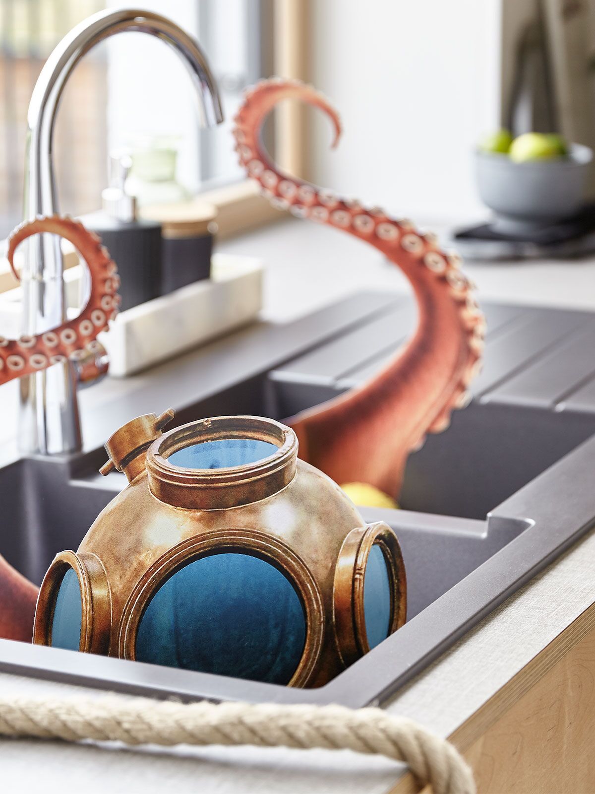 Double drainer sink