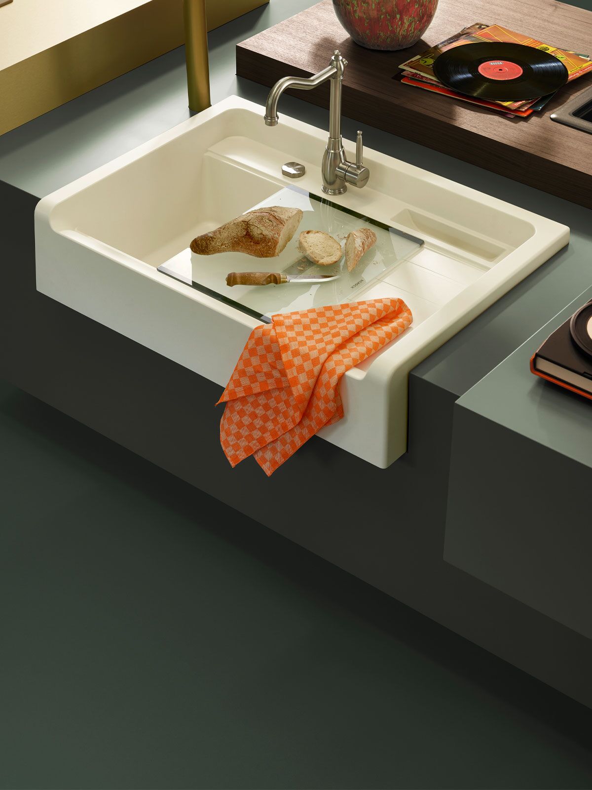Modular kitchen sink