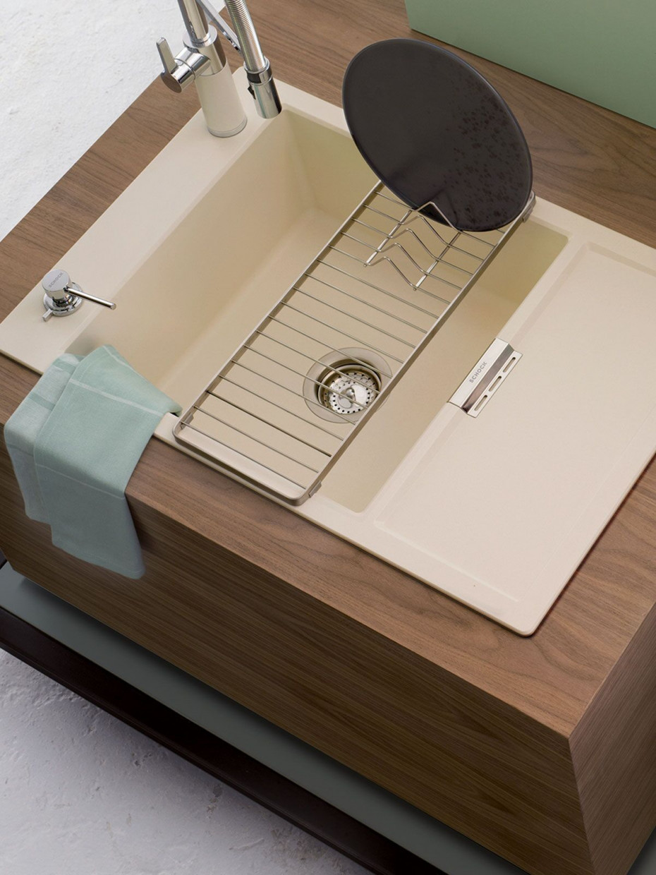 Beige Coloured Sinks Sinks