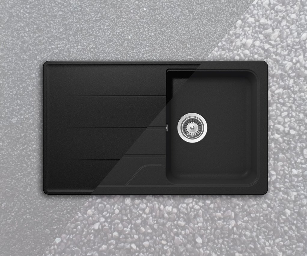 Spülen aus Quarzsand